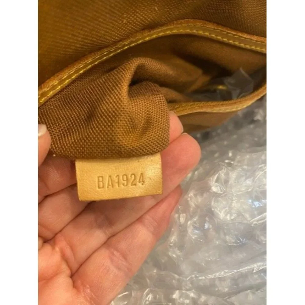 Louis Vuitton Alma W Pm W Lock Brown Monogram Canvas Tote